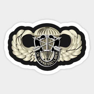 SOF - Airborne Badge - SF - DUI Sticker